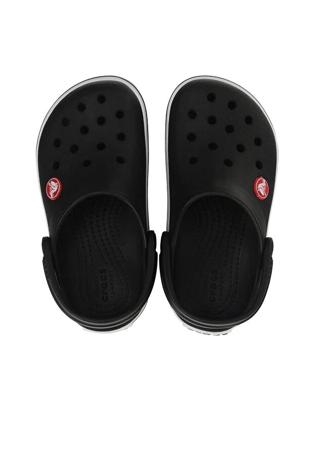 Detské čierne papuče Crocband - 5