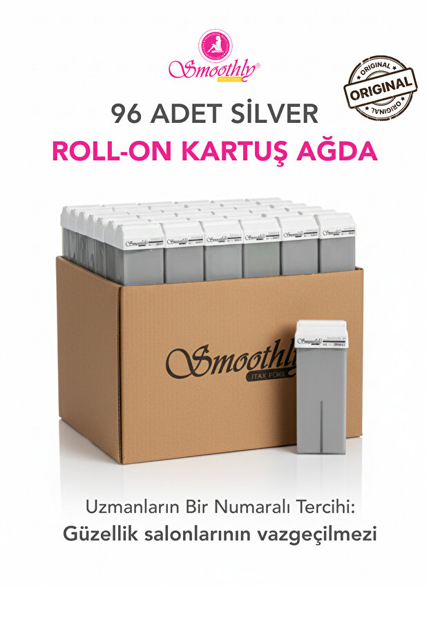 Silver Kartuş Ağda 96 Adet, Silver Roll-on Ağda - 1