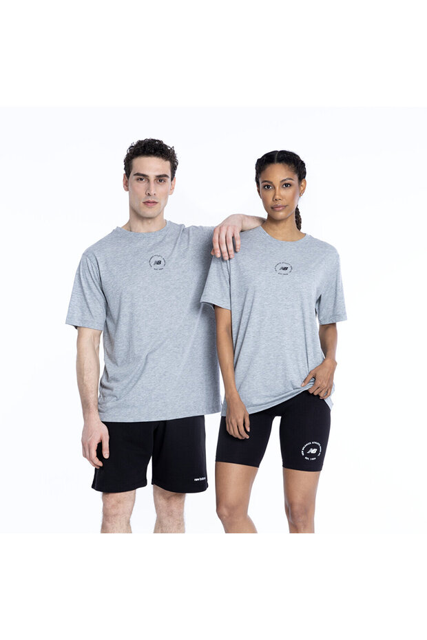 UNT1311 Gri Unisex Spor Giyim - 1
