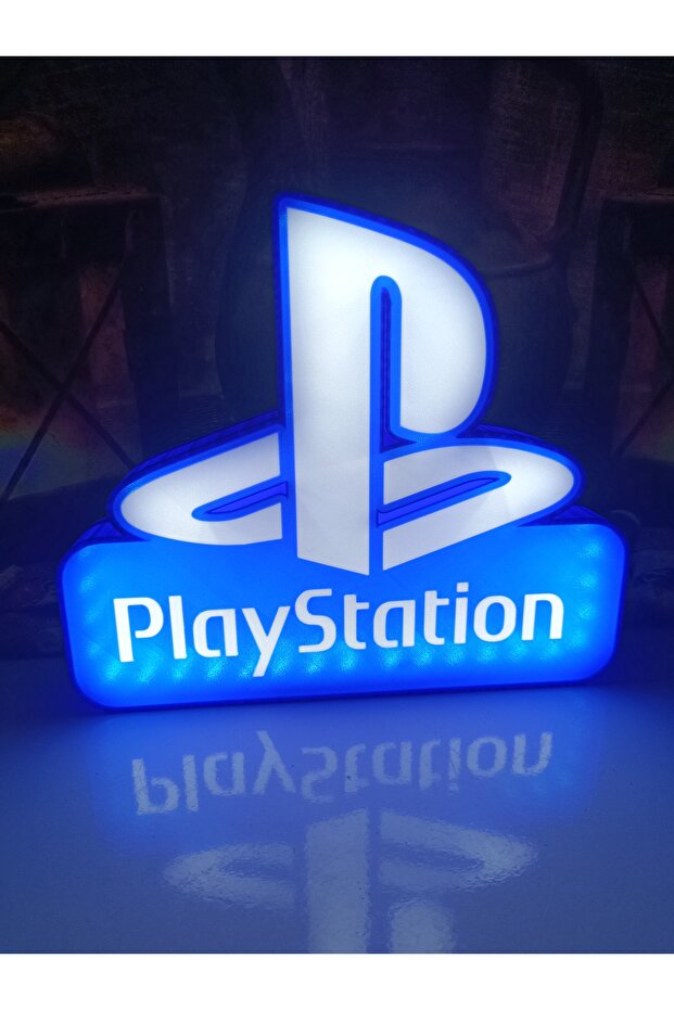 LED IŞIKLI PLAYSTATİON LOGO - 1