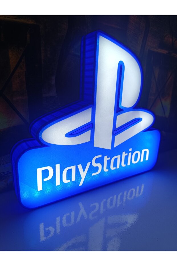 LED IŞIKLI PLAYSTATİON LOGO - 6
