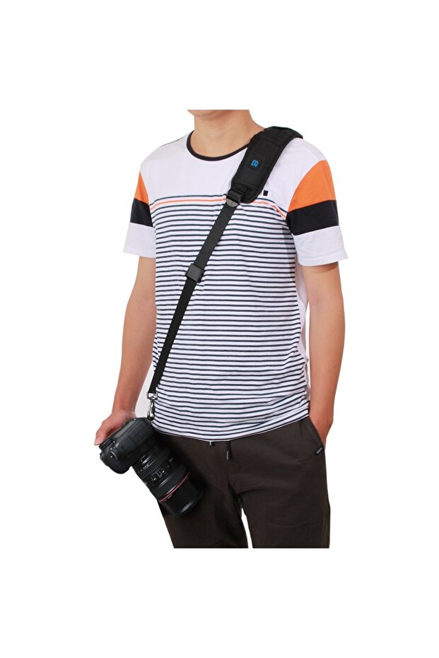 camera shoulder strap with metal hook - 7