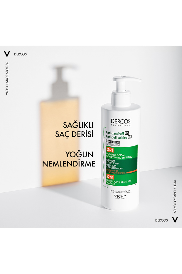 Dercos Selenium Hyaluronic Acid 2in1 Şampuan 390 ml - 6