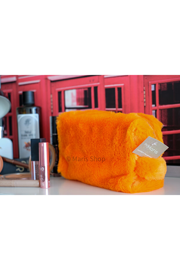 Plush Makeup Bag, Pencil Bag