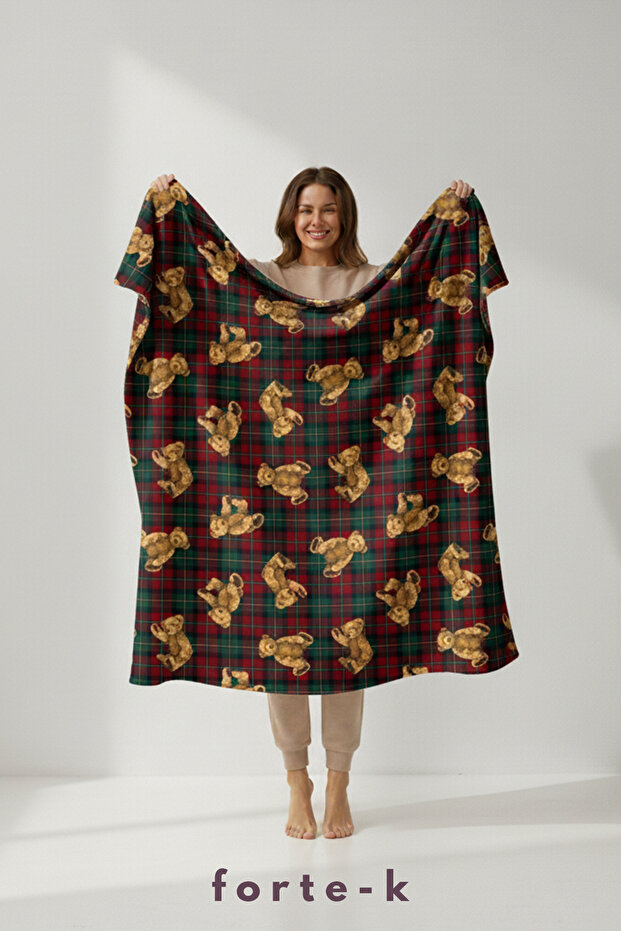 Digital Printed Fleece Blanket - Tv Blanket - Fleece Blanket