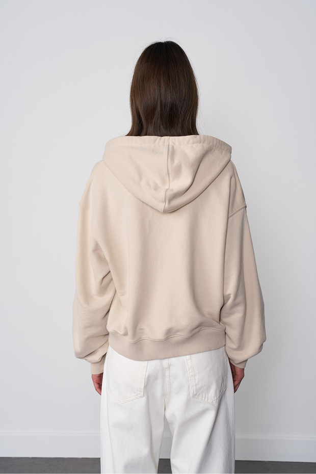 Fermuarlı Hoodie - 4