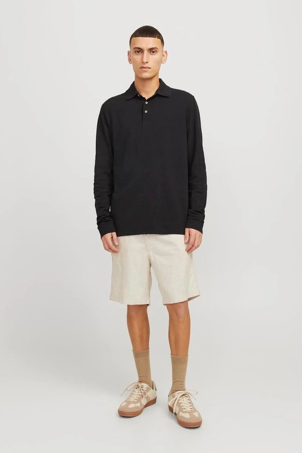 Men's Beige Jpstjaiden Campaign Hybridbondishort Srt Shorts 12274968-Moonbeam