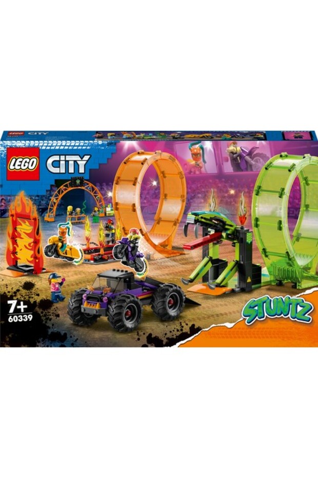 City 60339 Double Loop Stunt Arena - 4