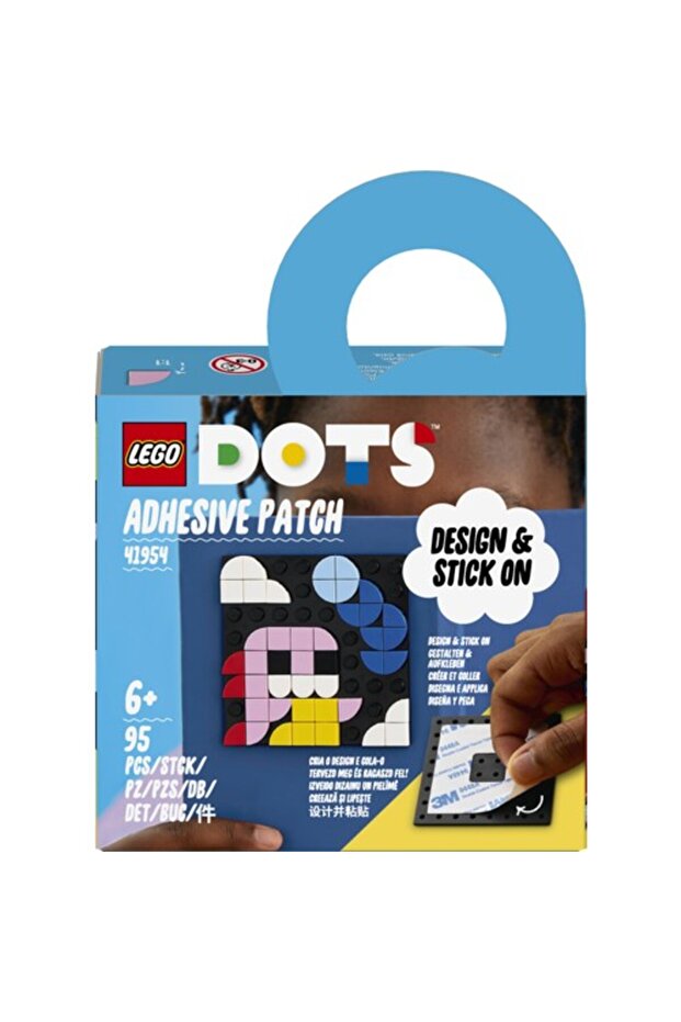 41954 Dots Stickable Square Piece - 3