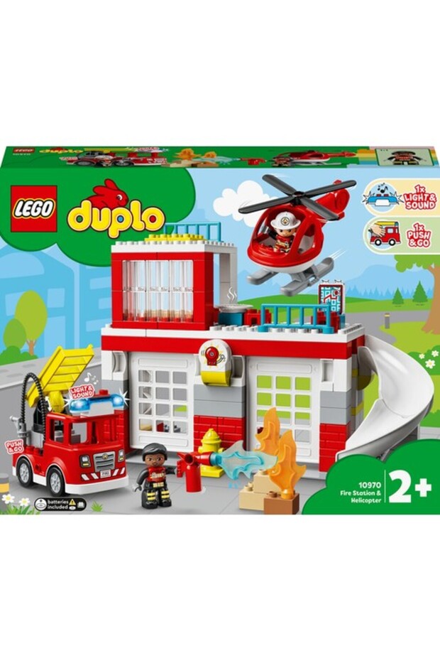 Duplo 10970 Fire Station and Helicopter - 4