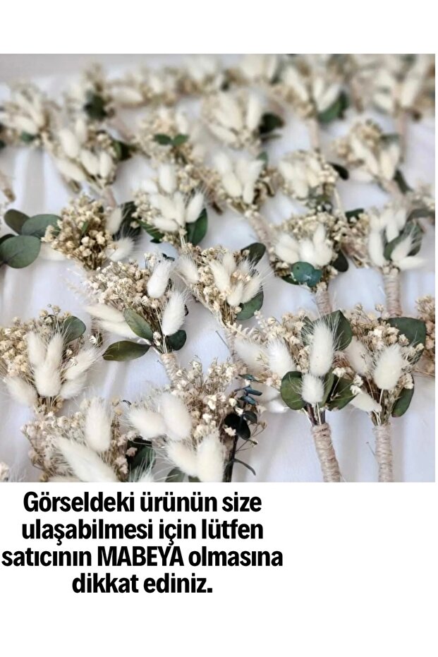 10 Adet Damat Yaka Çiçeği Sağdıç Çiçeği - 1