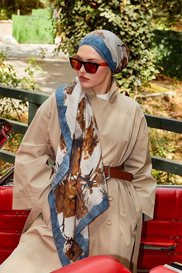 Summer Şal | Ay Mavisi - 2