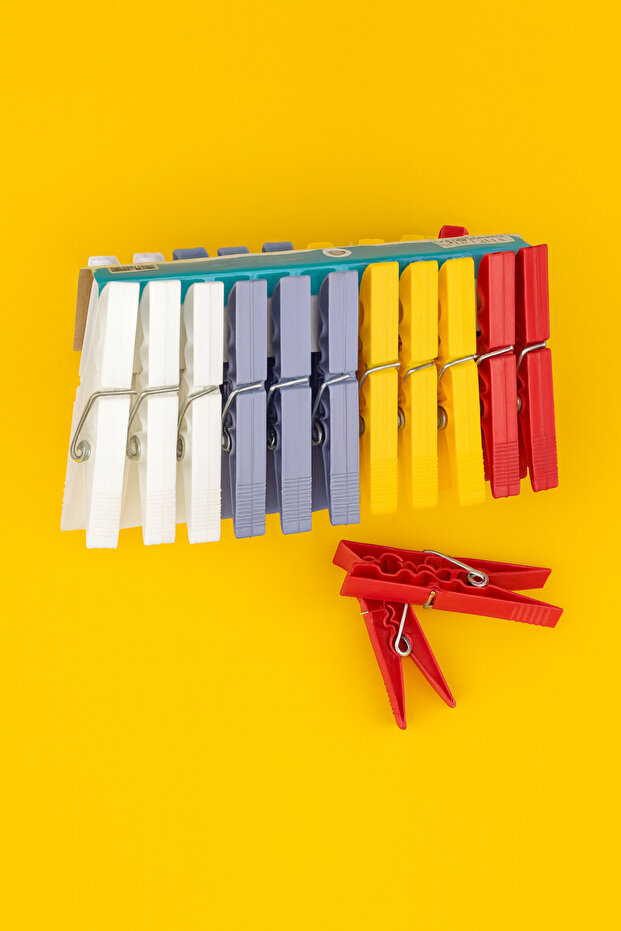 24 Pieces Cameon Clothes Pegs Non-Scratching Clothes Pegs Quality Product Luxury Clothes Pegs