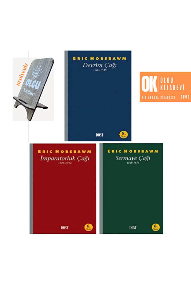İmparatorluk Çağı - Sermaye Çağı - Devrim Çağı / 3 Kitap Set - Eric Hobsbawm - 1