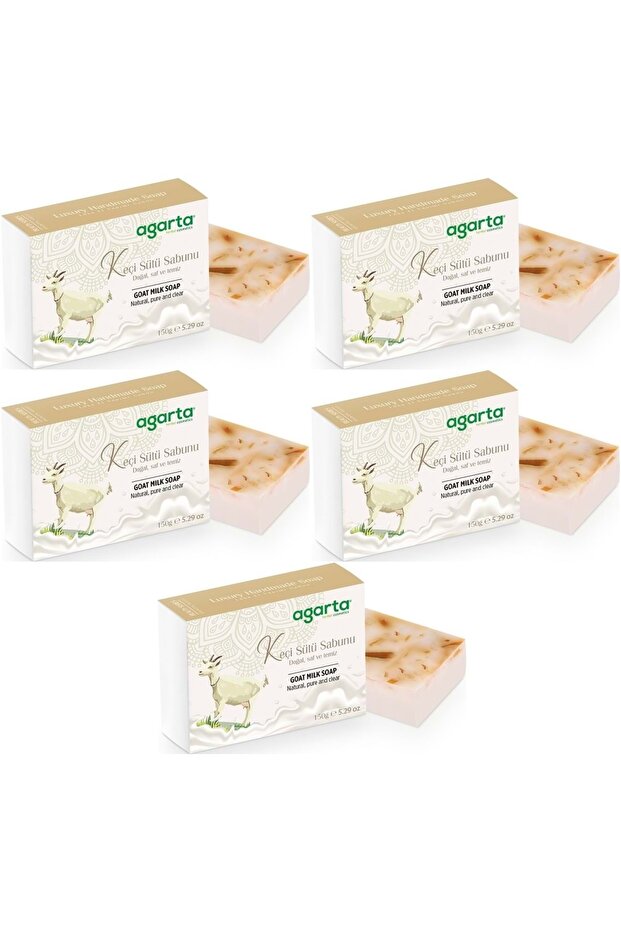 Handmade Natural Soap 150Gr Goat Milk (Set of 5)