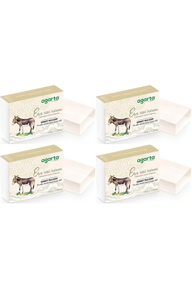 Handmade Natural Soap 150Gr Donkey Milk (Set of 4)