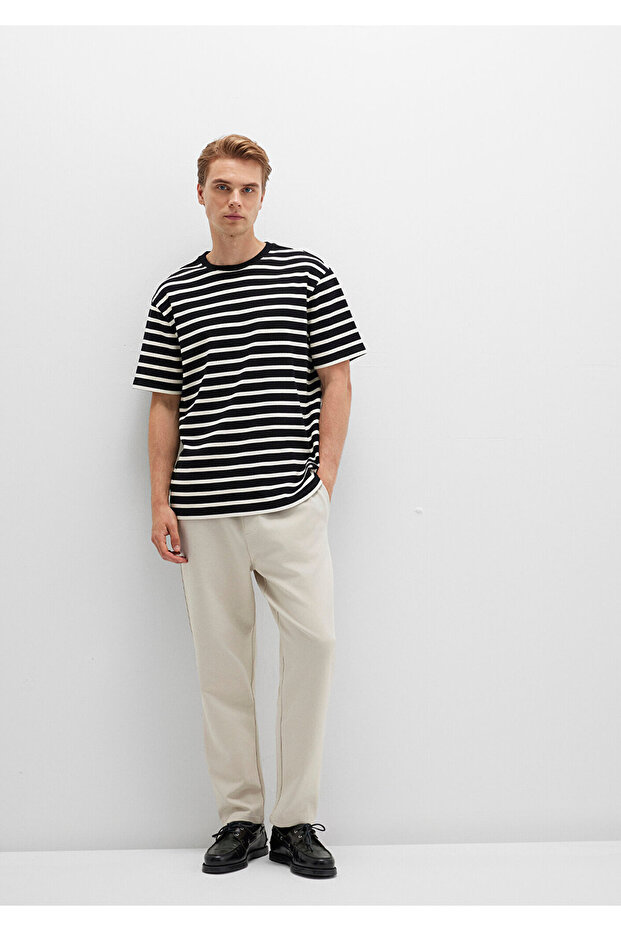 Bej Örme Pantolon 0010521-70144 - 1