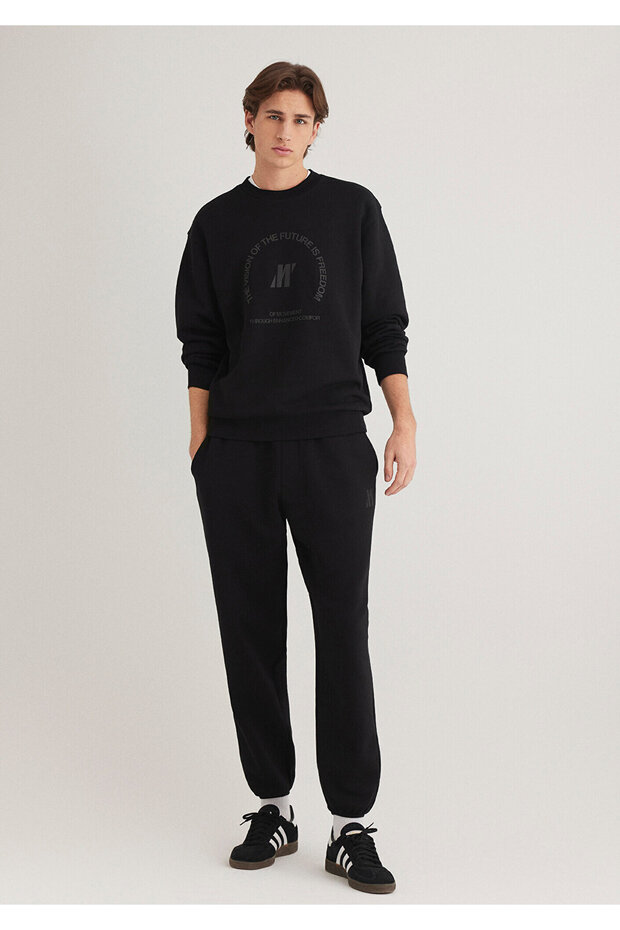 Pro Siyah Basic Eşofman Altı 0010458-71379 - 3