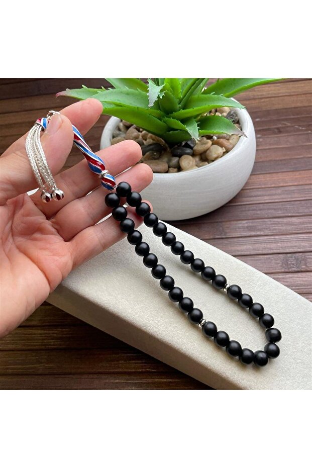 Trabzon Spor Burgundy Blue Prayer Beads