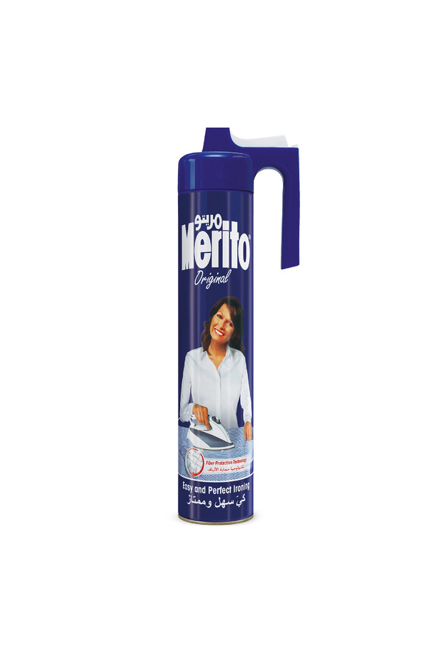 Spray Starch Original 500 ml for Crisp Finish Easy Ironing and Firm Hold on Shirts Pants and Linens