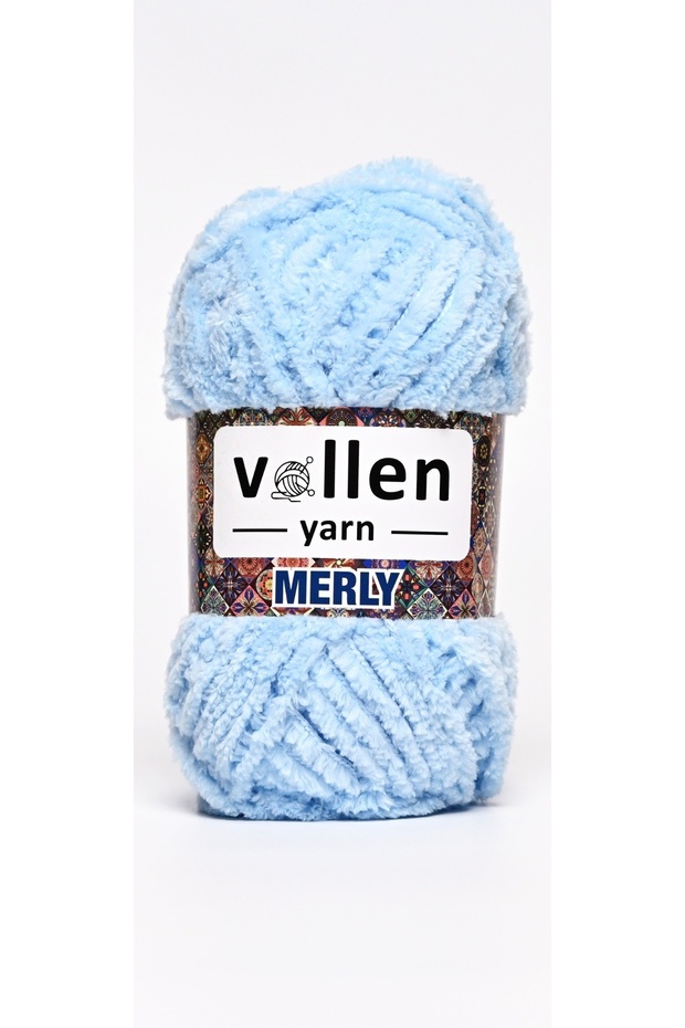 Merly Plush Hand Knitting Yarn 100 g – Mother's Lamb Velvet Yarn, Soft Yarn, Baby Blanket Yarn, Crochet,