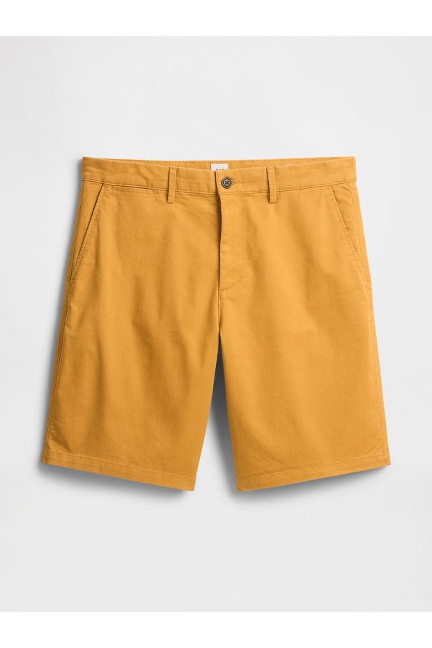ErkekEssential Khaki Şort - 2