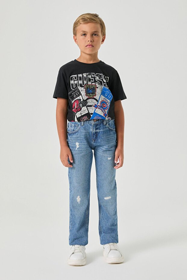 BG Store بنطال أزرق للأولاد