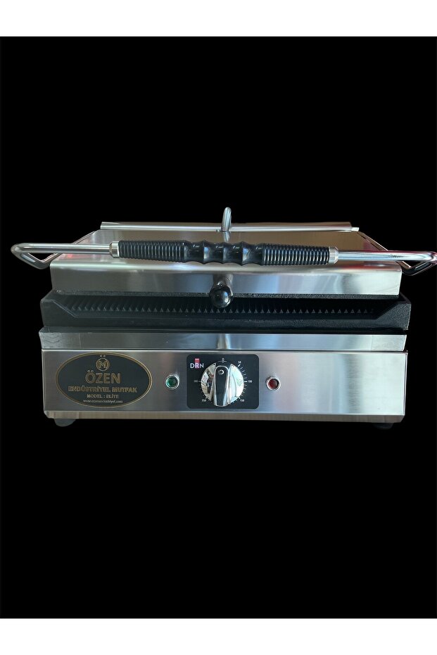 20 Dilim Tost Makinesi Sanayi Tipi Elektrikli Büfe Tipi Döküm Tost Makinesi 220 V - 5