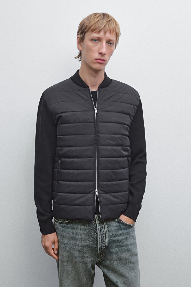 Kapitone bomber ceket - 2