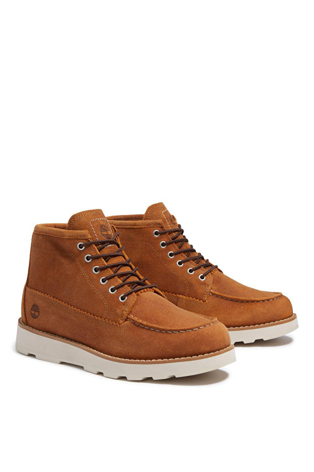 Deri Açık Kahve Erkek Bot BRITTON MILLS MID LACE UP CHUKKA - 3