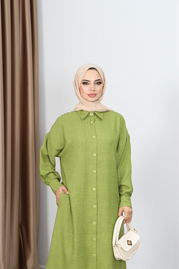 تونيك طويل بأزرار - 3