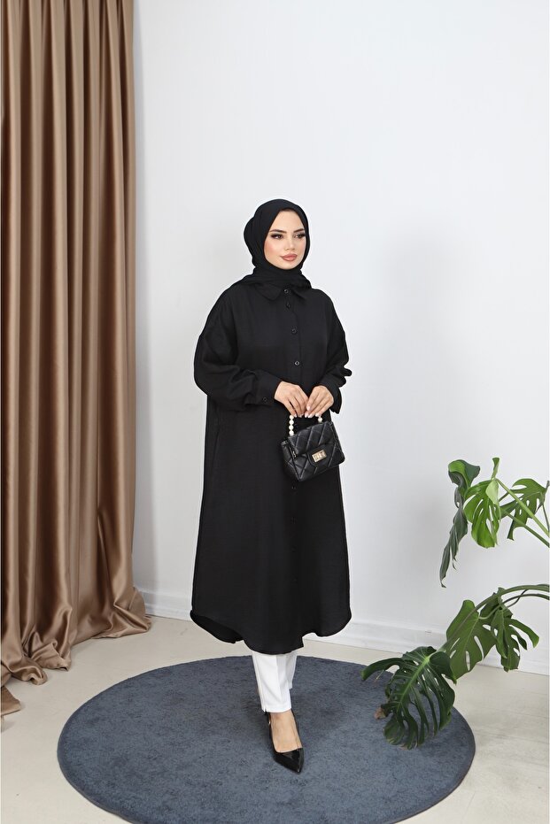 تونيك طويل بأزرار - 2