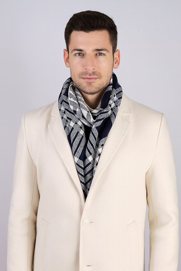 Kareli Triko Atkı - 2