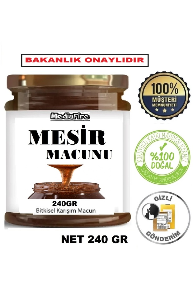 Mesir Macunu 240gr, Aktar Bitkisel Macun Macunu - 3