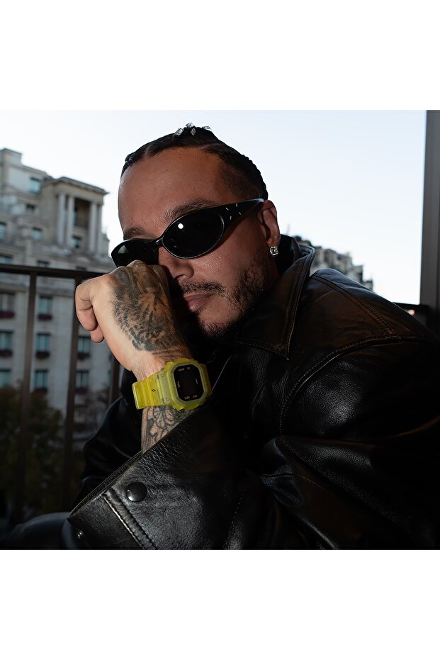G-SHOCK x J Balvin DWE-5600JB-1A9DR Erkek Kol Saati - 3
