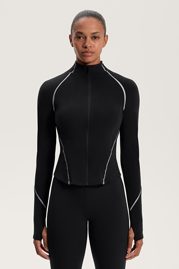 Hafif ve sıcak fosforlu teknik ceket - 1