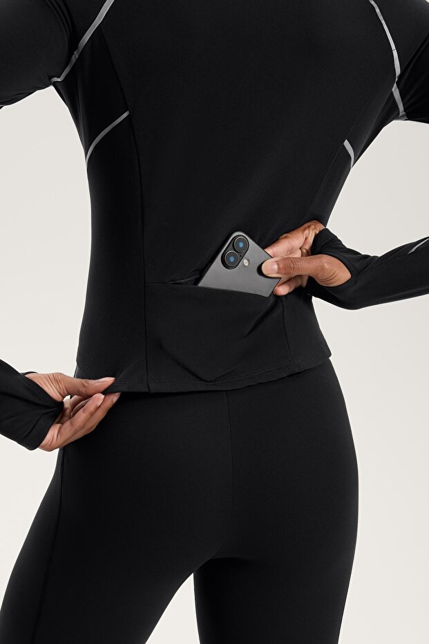 Hafif ve sıcak fosforlu teknik ceket - 5