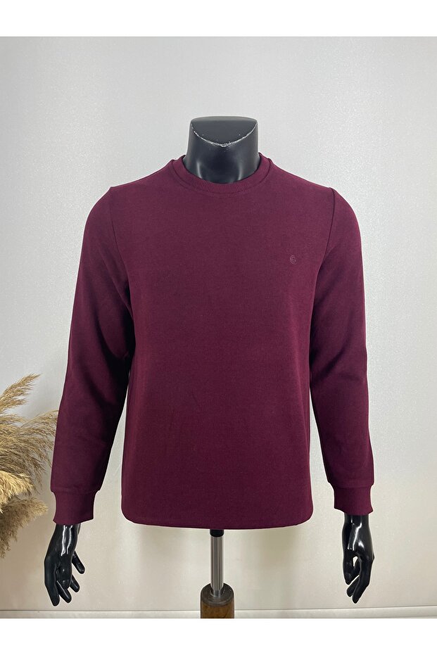 Ercan Long Sleeve Thessaloniki Knitted Crew Neck Cotton Sweater 0309