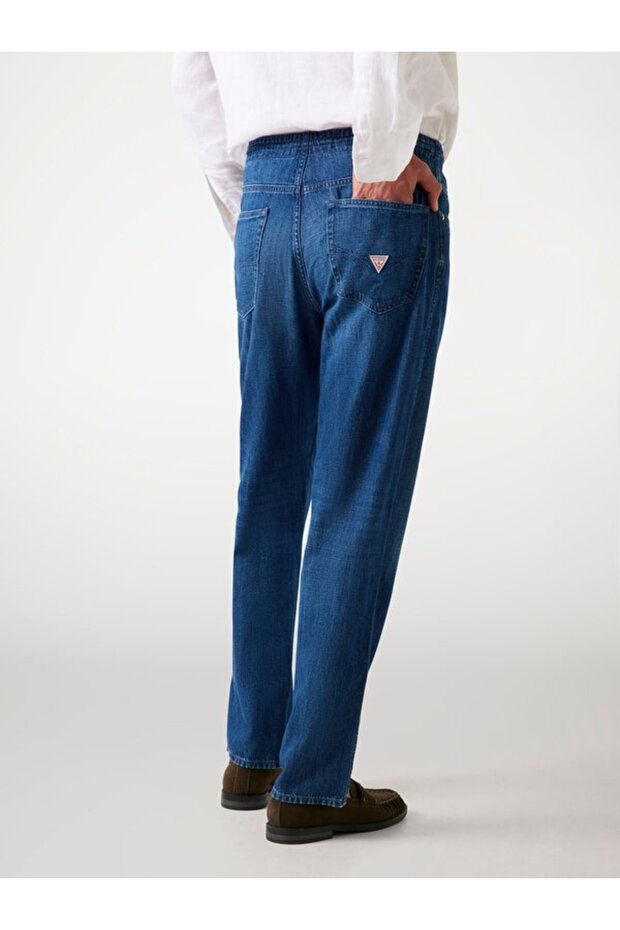 Owen Erkek Keten Karışımlı Regular Fit Jean - 3