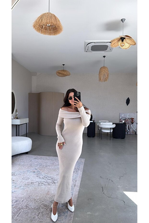 Rochie Madonna bej - 3