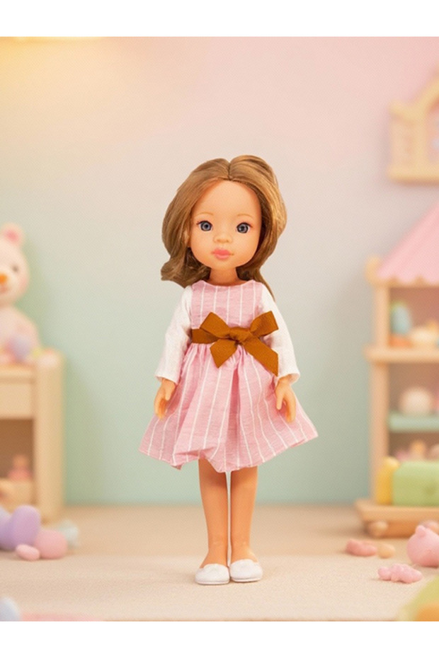 Gokidy Pembe Elbiseli Et Bebek 33cm