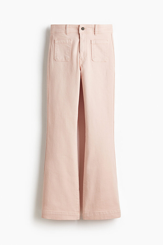 Flared High Jeans - 1