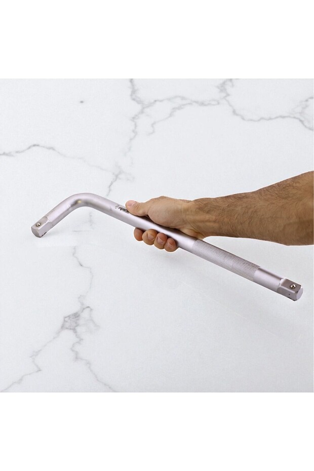 L Socket Wrench 3/4 with Ergonomic Non Slip Handle, Durable Chrome Plated Professional Socket Hand Tool - 6