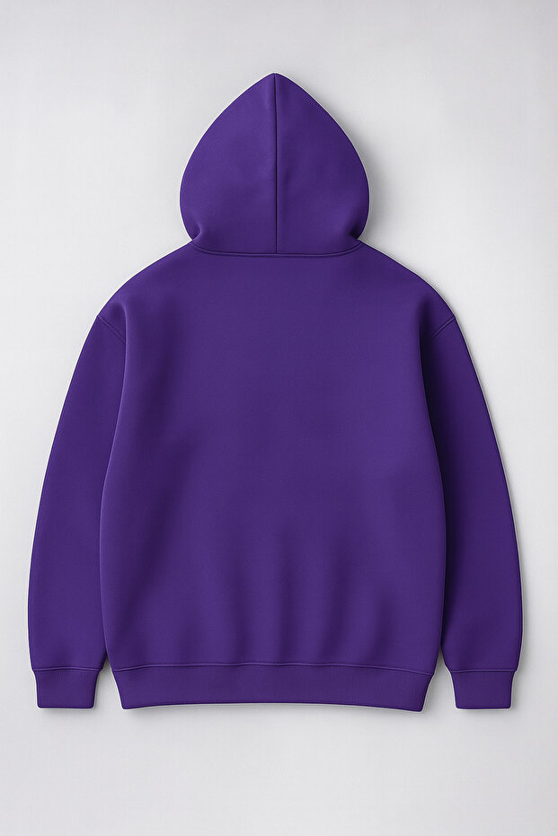 Unisex Basic Oversize Pamuklu Sweatshirt - 2