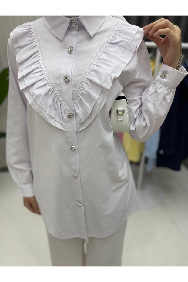 FIRFIR DETAYLI GÖMLEK - 2