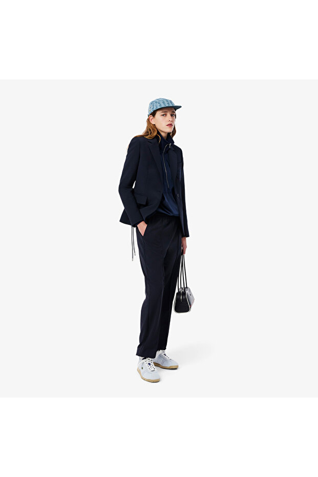 Unisex Monogram Mavi Şapka - 6