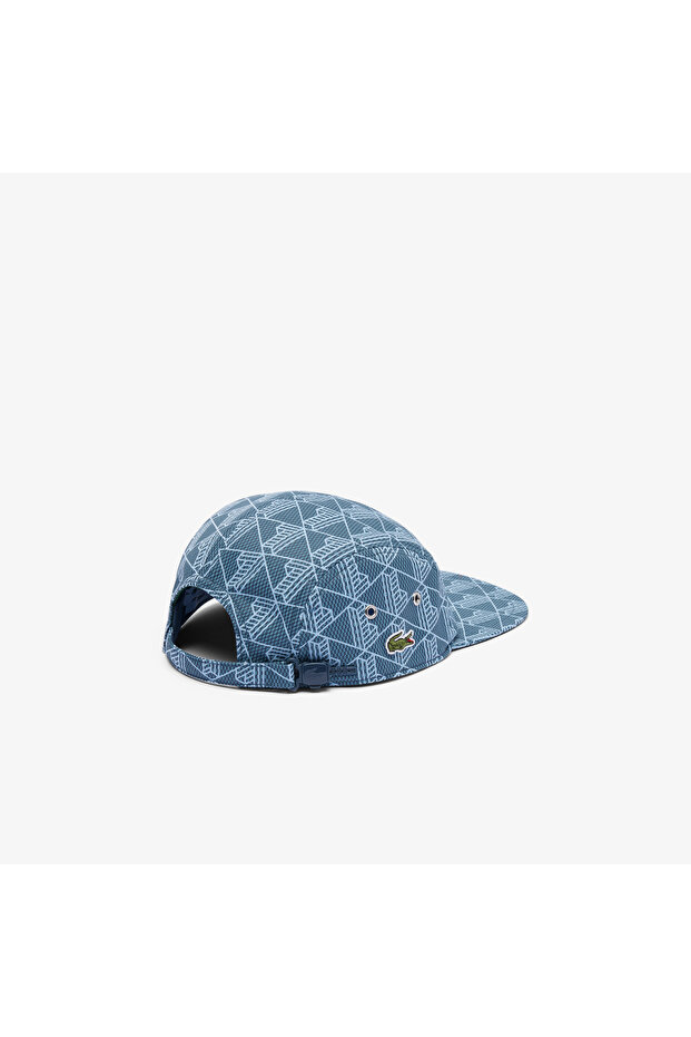 Unisex Monogram Mavi Şapka - 3