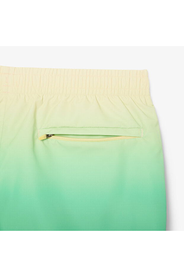 Erkek Renk Bloklu Yeşil Mayo - 7