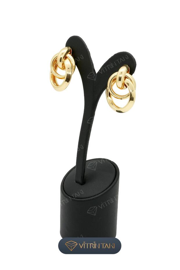 Altın Renk Küpe - 2