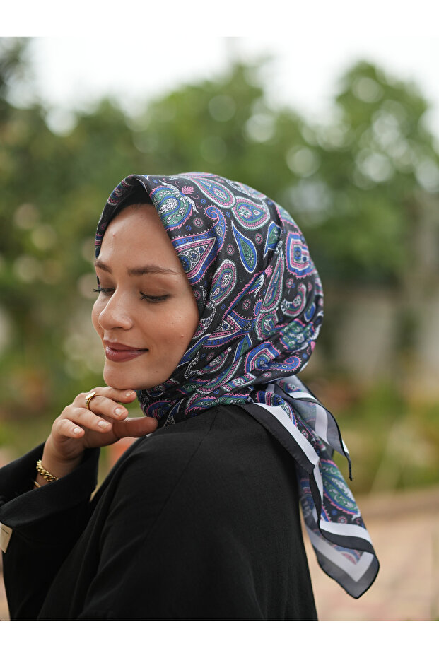 وشاح ناعم بنمط عرقي - 3